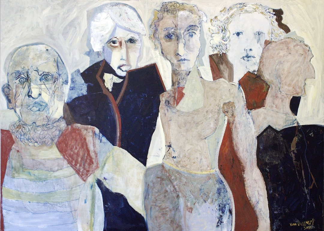 theatre (oil on belgian linen 130x180cms) – sold