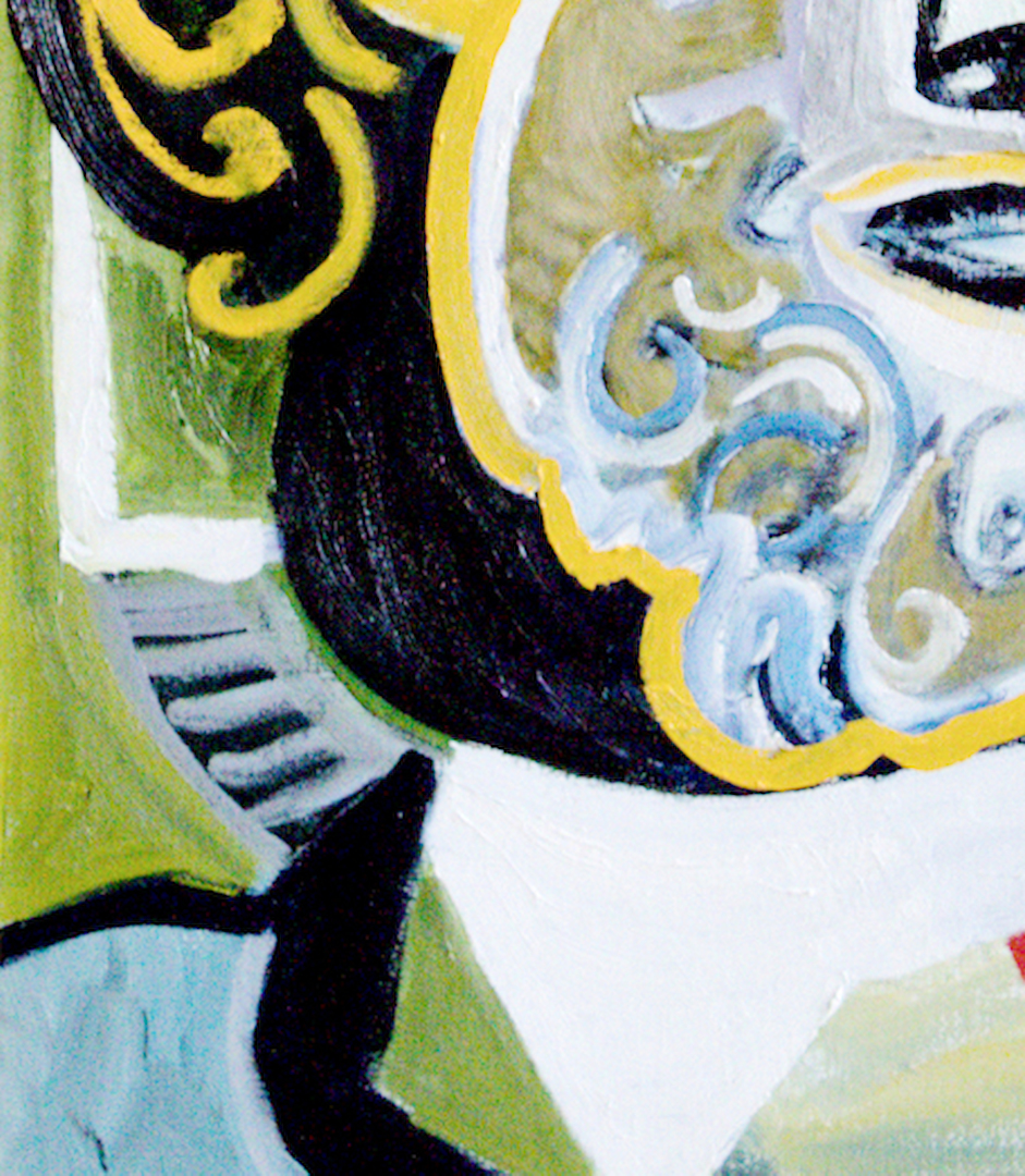 portrait of a bearded man (detail)