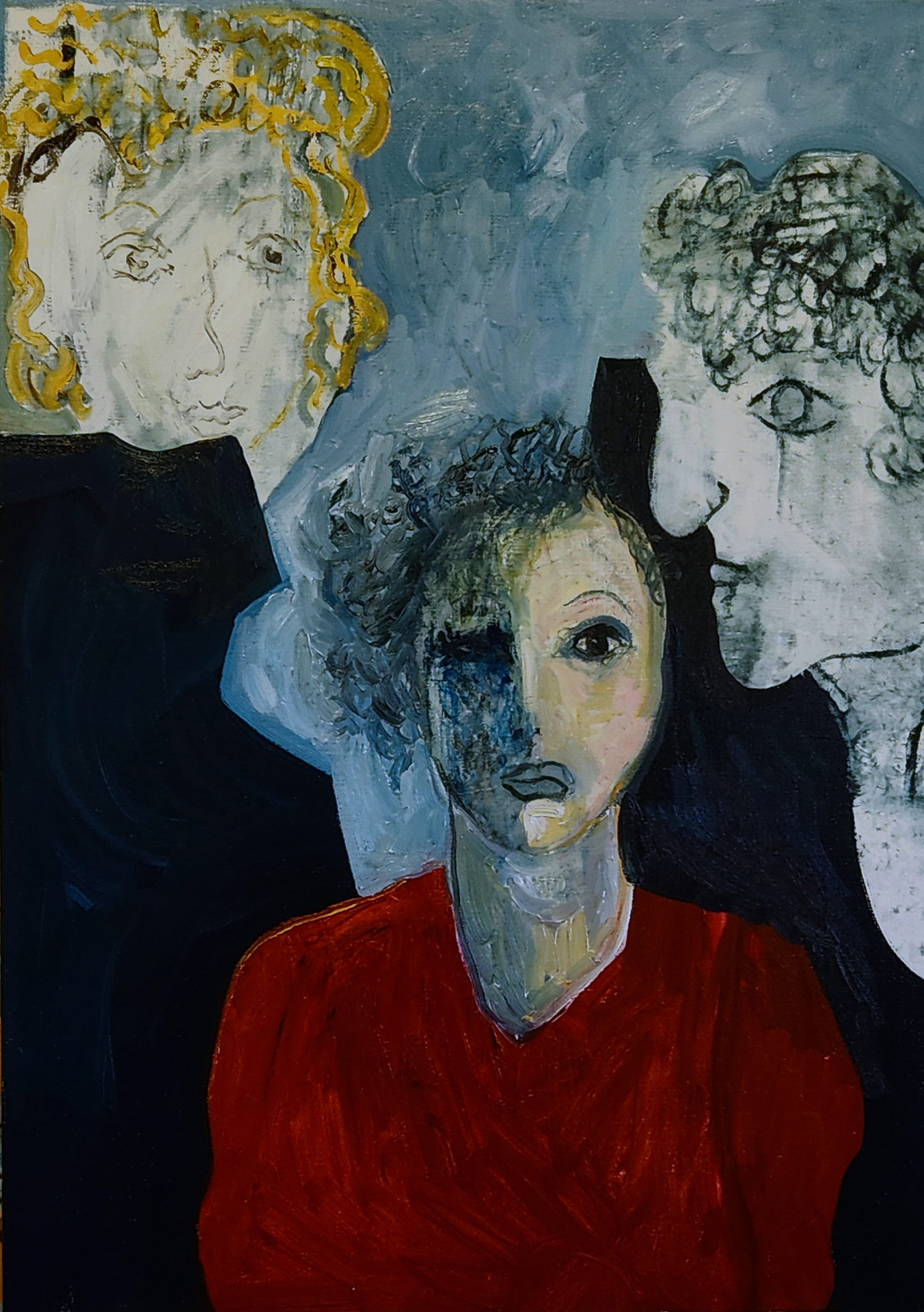 muse imagined (oil on linen 107x76cms)