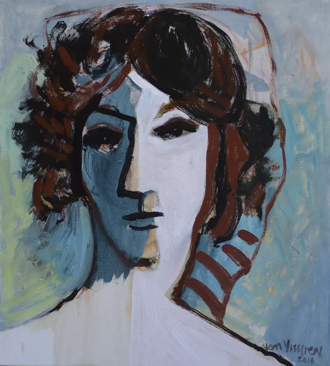 #1 2016 64x58cms